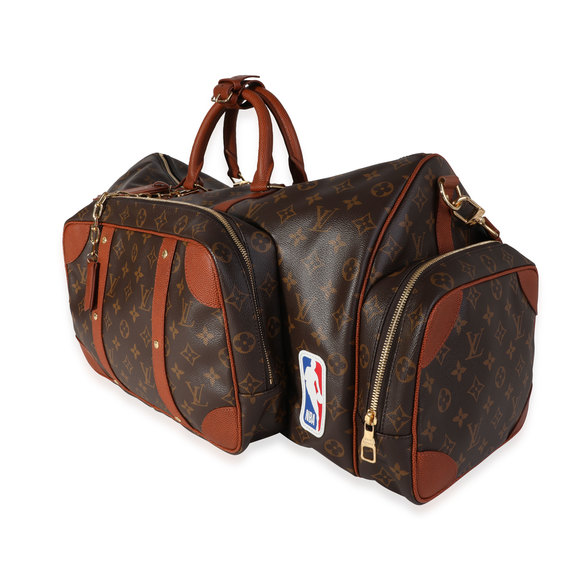Louis Vuitton x NBA Monogram Canvas Trio Pocket Keepall - Picture 4 of 7